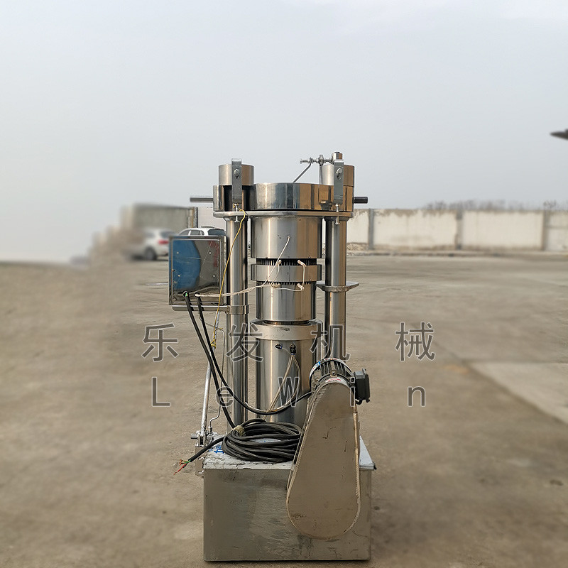 Máquina de prensa de aceite hidráulica multifunción 60-100 Kg/h Capacidad 2.2 Kw Potencia 380V/220V Voltado 335mm caldera