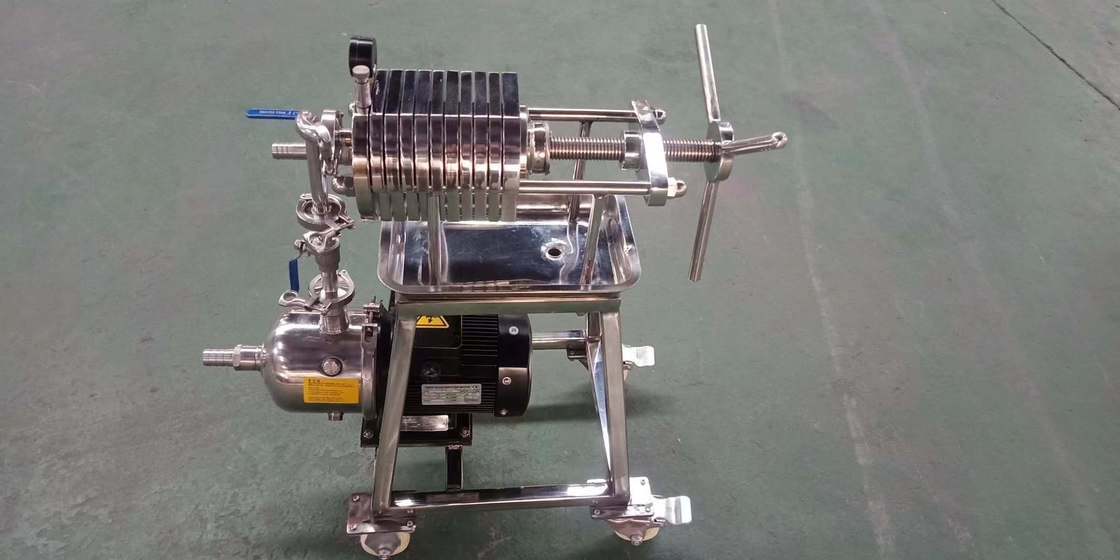 Prensa de filtro de acero inoxidable de aceite de la máquina 150 del filtro de aceite para el pequeño tipo