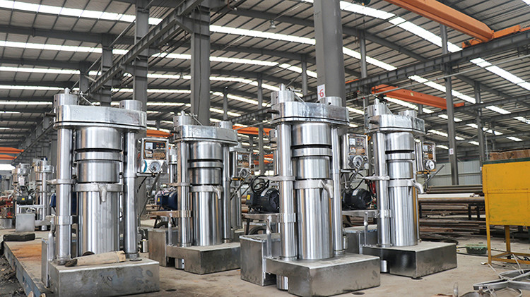600*880*1150mm Prensadora hidráulica de aceite para equipos de producción de aceite de semilla de sésamo