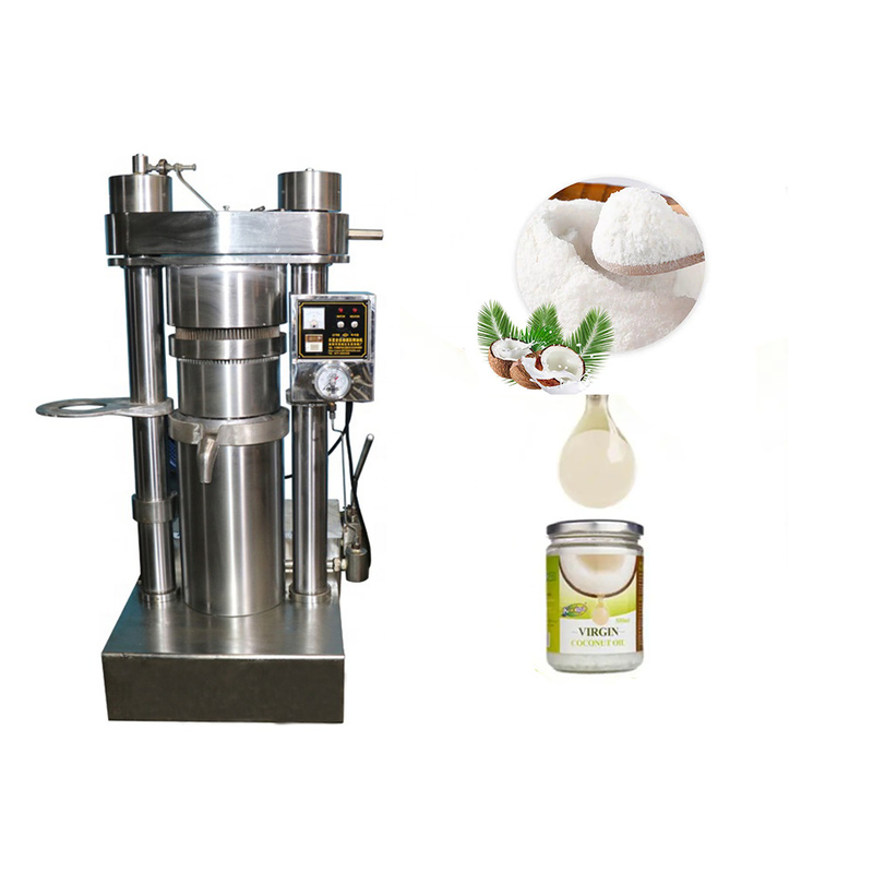 Rango de temperatura 0-100C Máquina de extracción de aceite de coco para la gran producción
