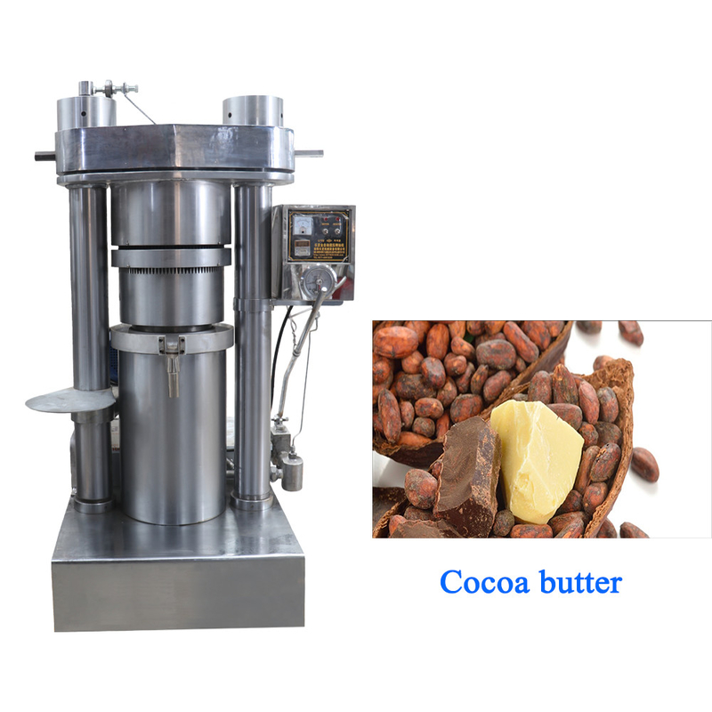 Máquina de prensa de aceite hidráulica multifunción 60-100 Kg/h Capacidad 2.2 Kw Potencia 380V/220V Voltado 335mm caldera