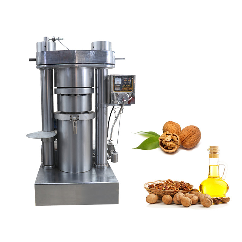 Características Mejor tasa de producción de aceite y rendimiento de aceite del 90% al 95% para la máquina de prensa hidráulica de aceite