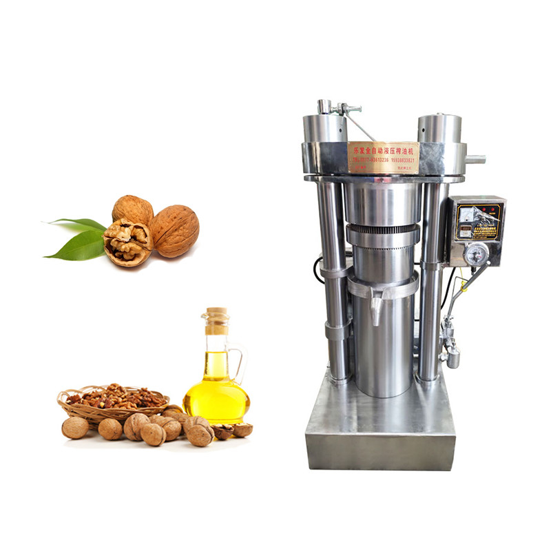 90%-95% de rendimiento de aceite de nuez comestible máquina de hacer aceite de cocina con motor de cobre