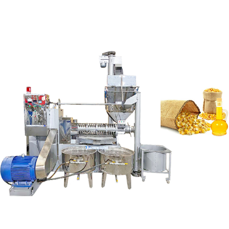 Equipo de extracción de aceite de semillas de maíz y algodón personalizable Capacidad 1000 kg/h