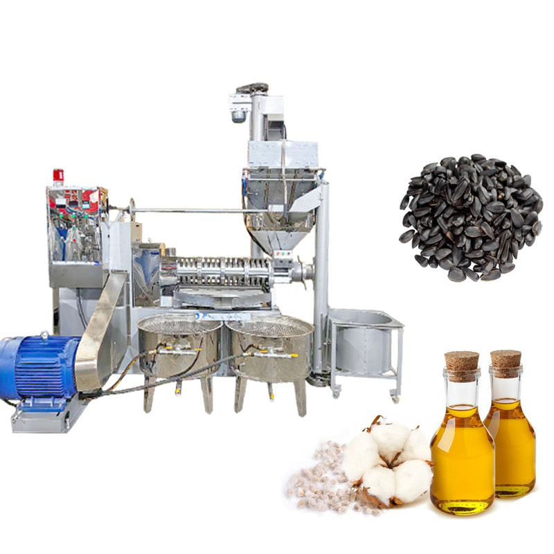 Equipo de extracción de aceite de semillas de maíz y algodón personalizable Capacidad 1000 kg/h