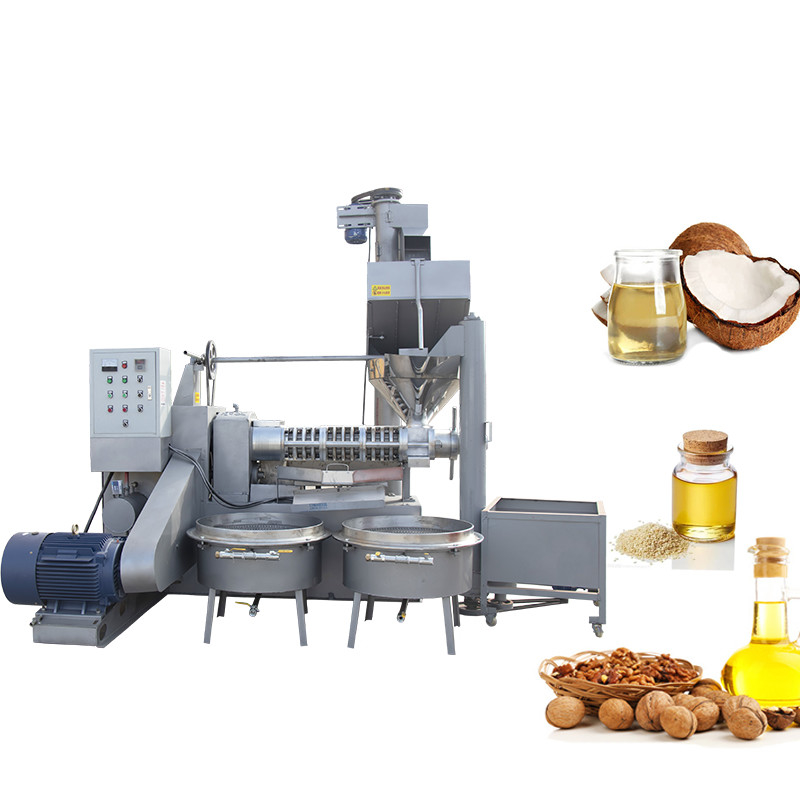 Máquina industrial de la prensa de aceite del sésamo de rosca con 380V poder del voltaje 37kw