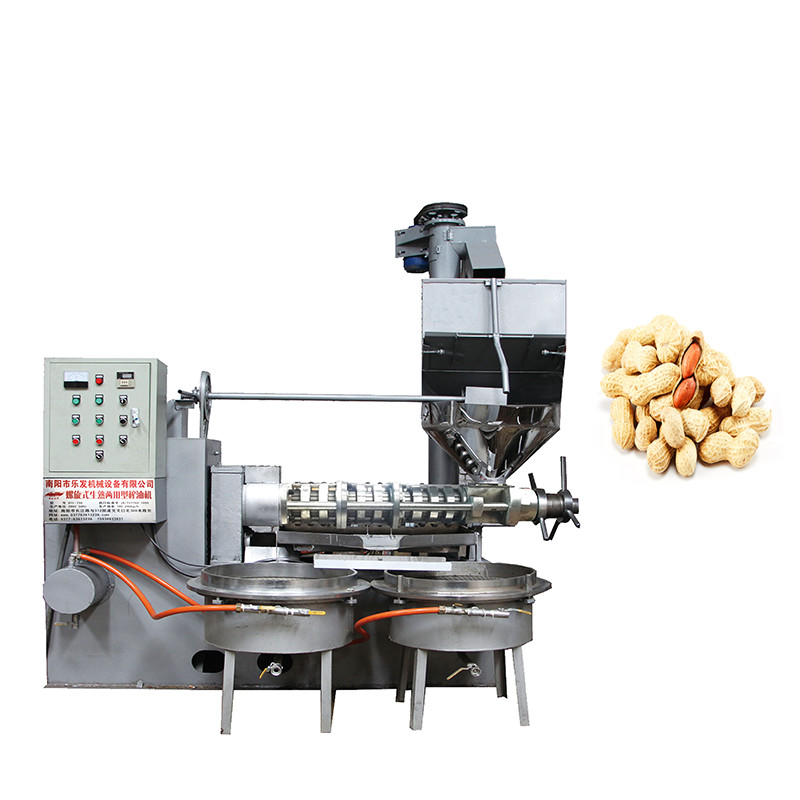 De aceite de la prensa de la máquina de cacahuete de aceite de la prensa de la capacidad de la máquina 220 - 450 Kg/H industrial automático