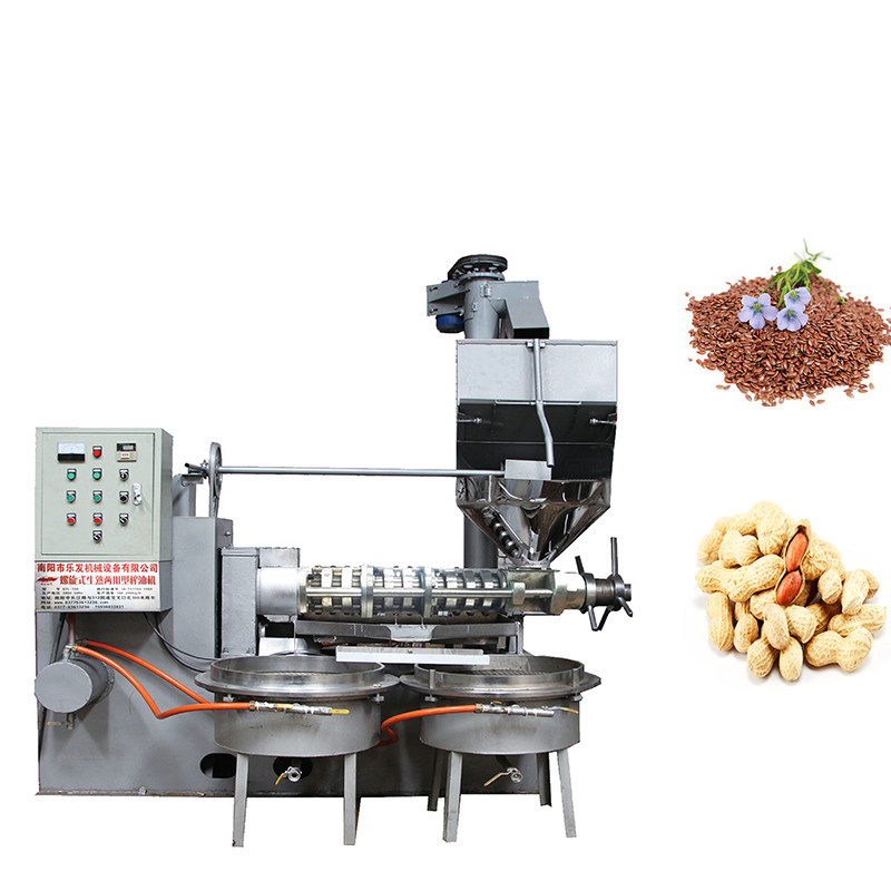De aceite de la prensa de la máquina de cacahuete de aceite de la prensa de la capacidad de la máquina 220 - 450 Kg/H industrial automático
