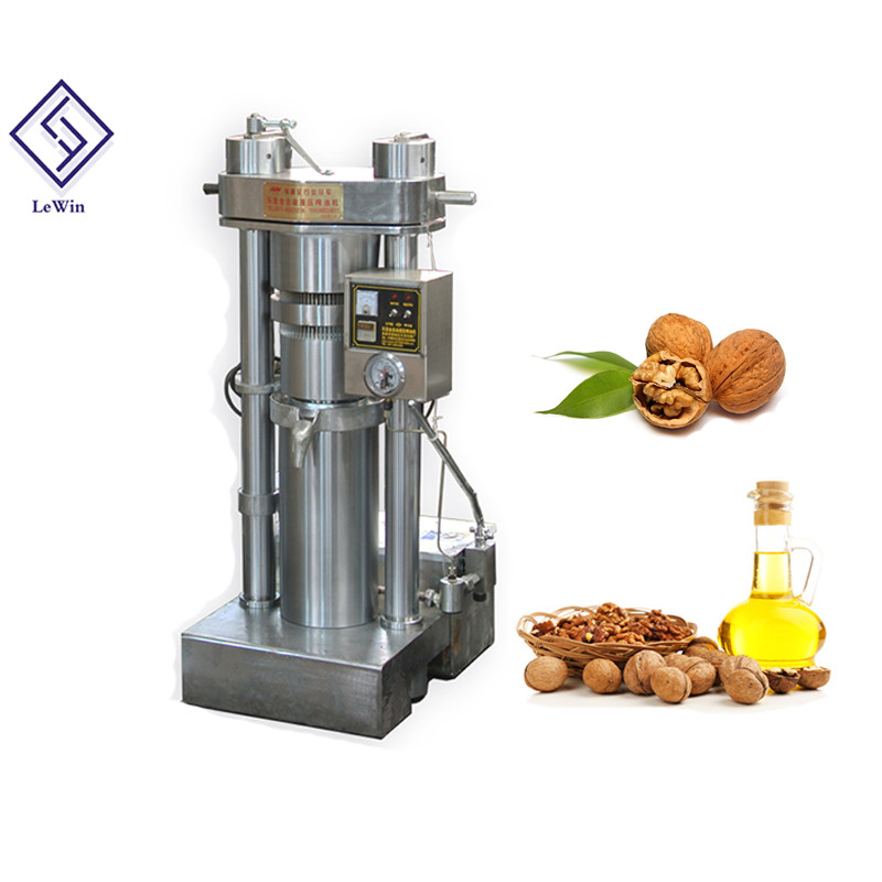 Máquina de la extracción de aceite de la nuez de la presión de funcionamiento de 60 Mpa 8 kilogramos por capacidad del lote