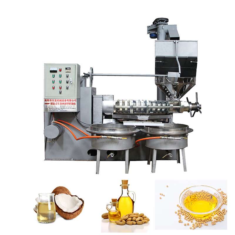 Aceite de mostaza planchado en frío que hace máquina la maquinaria de rosca de la prensa de aceite