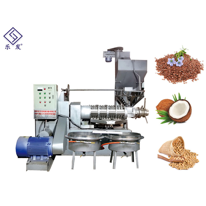 Máquina modificada para requisitos particulares de la fabricación del aceite de la camelia del voltaje con el sistema de alimentación de la torta de aceite
