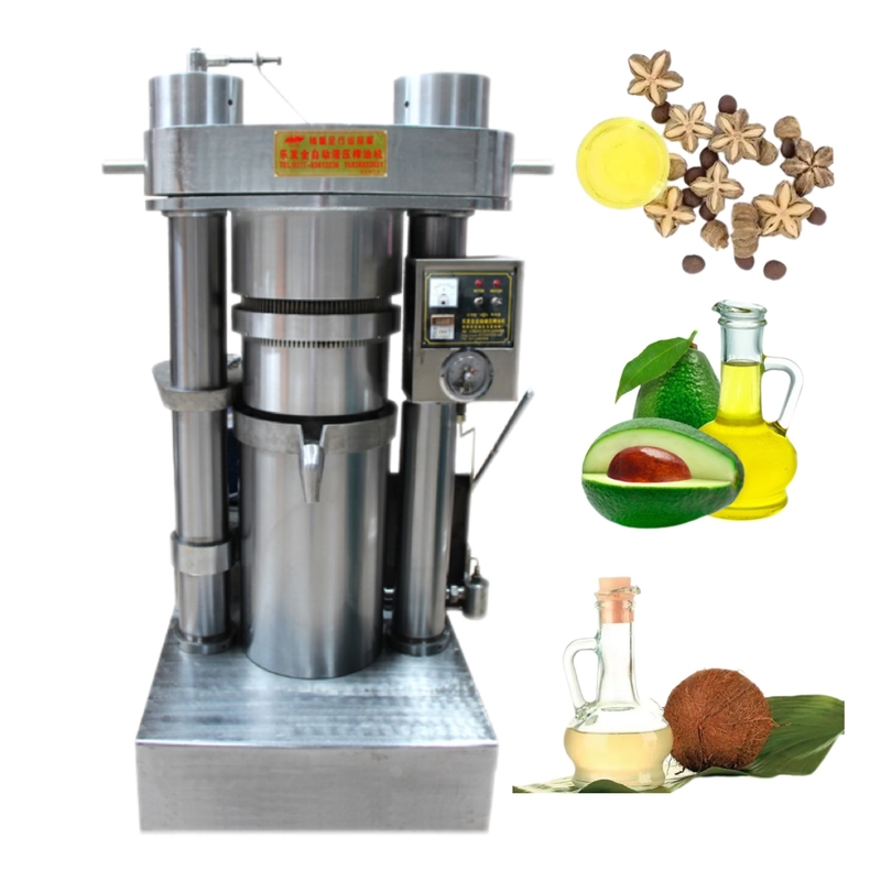 0.71*0.95*1.56m Prensadora de aceite industrial con una capacidad de 30 a 50 kg/h