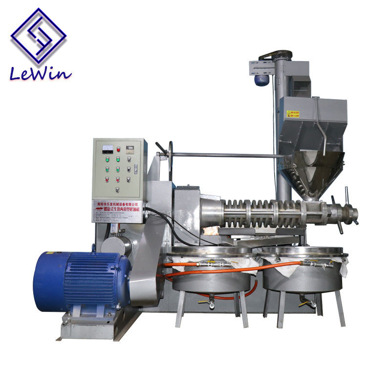 Velocidad del husillo 60-100 RPM Máquina de extracción de aceite de soja para beneficio de los compradores
