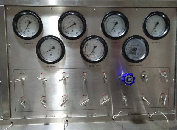 Eficacia alta automática 2800 x 2500 x 2000m m del CO2 del dispositivo supercrítico de la extracción de aceite