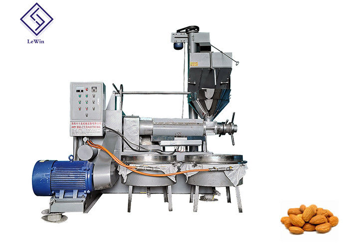 Tornillo comercial Tipo Expeller de aceite Prensa en frío Máquina de aceite 1650kg Peso Operación fácil