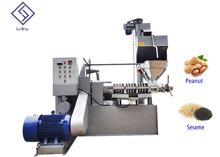 El aceite de cocina de rosca que hace la prensa de aceite de la máquina/de nuez trabaja a máquina el poder 37kw