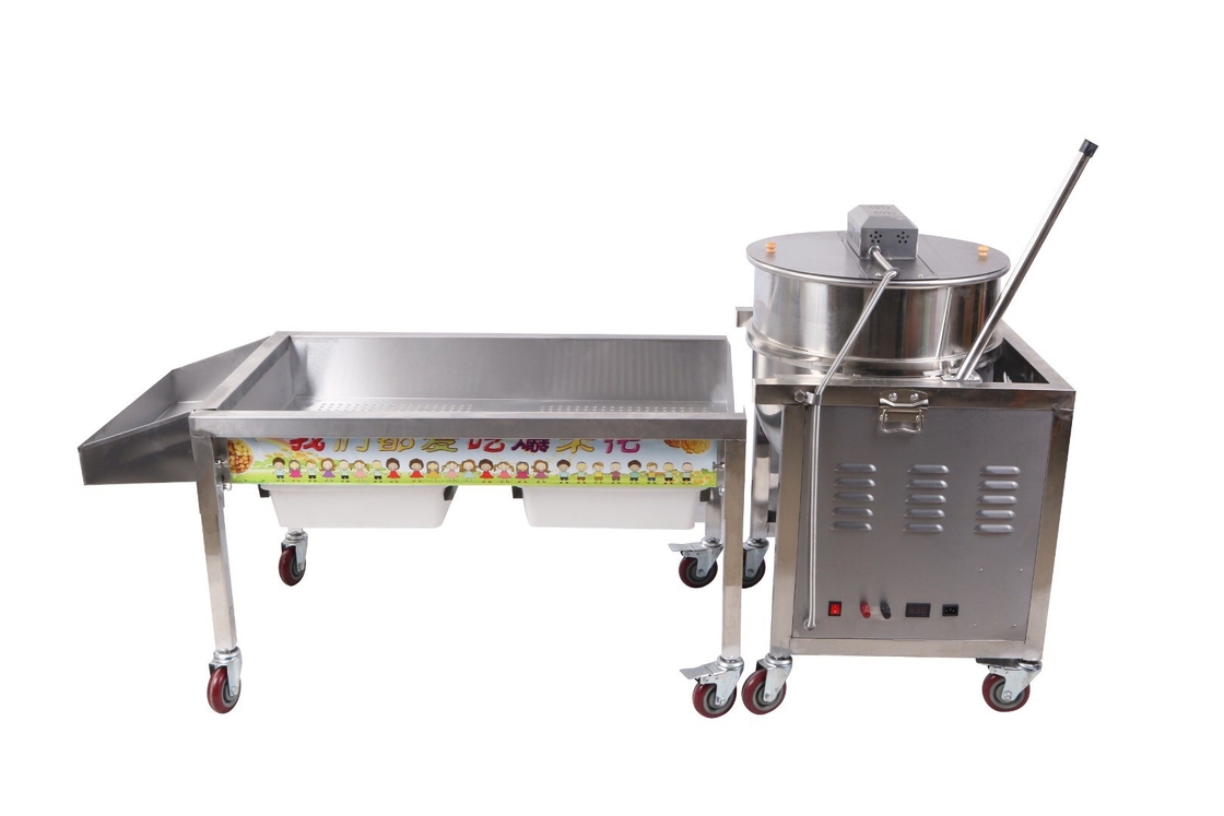 La bola forma las palomitas que hacen máquina el maíz esférico Popper 220v de poco ruido